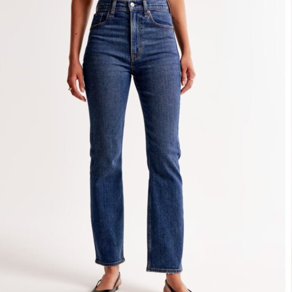 Abercrombie & Fitch Ultra High Rise Ankle Jean, size 29 - Picture 3 of 6